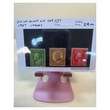 1927 U.S. Mint Lincoln Stamp Set (3)
