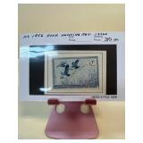 US 1956 Duck Hunting Revenue Stamp