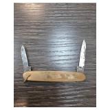 Gold Fill Folding Knife with Two Blades