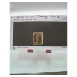 US 2-Cent Andrew Jackson Stamp with Cancellation