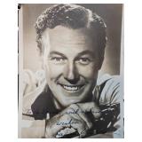 Autographed Black-and-White James Warren Photo