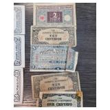 WWII-Era Currency Notes