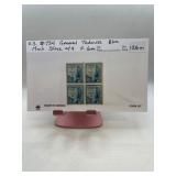 US #734 General Tadeusz Blue Block