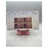 US #739 Wisconsin Tercentenary Stamps Plate