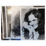 Signed Black-White Portrait Photos Leslie Warren+