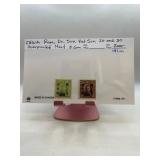 China Rare Dr. Sun Yat-sen Overprinted Stamps