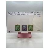 China Sun Yat-Sen Overprinted Stamp Set