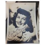 Signed Photograph of Catherine McLeod