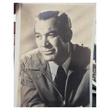 Signed Photo of Ward Bond in Monochrome