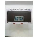 US R9 Express Blue Stamps Circa 1842-11