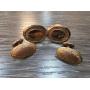 Gold Fill Engraved Cufflink Set