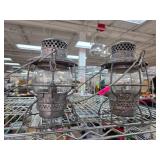 Vintage Metal Railroad Lanterns