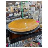 Two Decorative Ceramic Platters