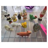 Miniature Figurines in Various Materials
