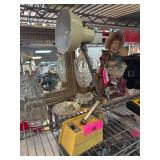 Vintage Yellow Mobibrite Adjustable Table Lamp