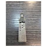 Metal Catholic Calendar Tool Pendant
