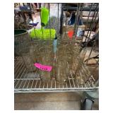 Brown-Tinted Glass Tumblers