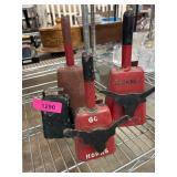 Four Painted Cowbells