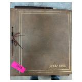 Mid-Century Sports Scrapbook with News Clippings