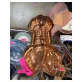 Copper Lobster-Shaped Mold