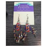 Earring Concepts Beaded Dangle Earrings