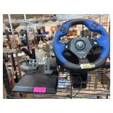 Logitech Driving Force Racing Wheel and Pedals