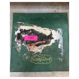 Vintage Scrapbook with Greeting Cards