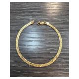 Sterling Silver Gold-Tone Bracelet