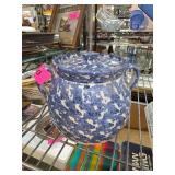 Connor Prairie Pottery Lidded Bean Pot