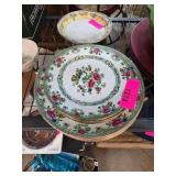 11 Pc. Whieldon Ware ï¿½Mandarinï¿½ Plates Set