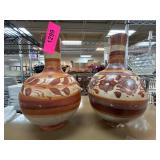 Hand-Painted Ceramic Vases