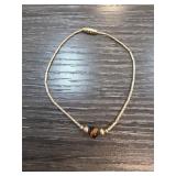 Gold-Fill Bracelet with Bead Accent