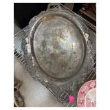 Large EPIC Silver-Plate Serving Tray
