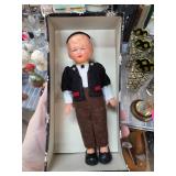 Doll in Traditional Outfit with Box