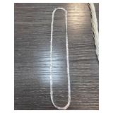 Sterling Silver Twisted Chain Necklace