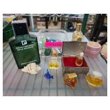 Miniature Perfumes and Bottles Display