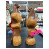 1984 Carved Wood Nassau Hawks