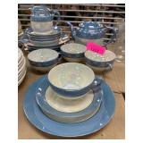 Hand-Painted Noritake Iridescent Tea Set