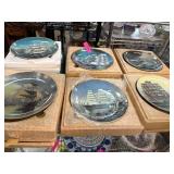 Franklin Mint Great Clipper Ships Plates Set