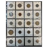 Diverse World Coins in Holders