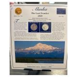Alaska Statehood Quarter Display Set