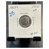 1969-S Roosevelt Dime Proof 67