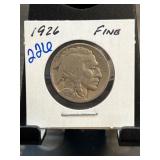 1926 Buffalo Nickel in Fine Condition