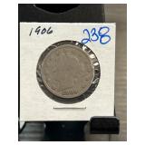 1906 Liberty Head Nickel Coin