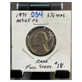 1971 Jefferson Nickel MS65 FS