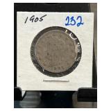 1905 Liberty Head V Nickel Coin