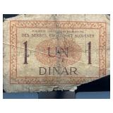 Kingdom of Serbs, Croats, and Slovenes 1 Dinar Not
