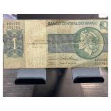 Banco Central Do Brasil 1 Cruzeiro Banknote