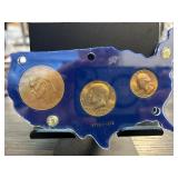 United States Bicentennial Coin Set in Acrylic