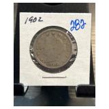 1902 Liberty Head Nickel in Holder